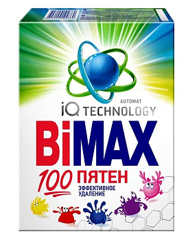 BiMax стиральный порошок автомат 100 пятен 400гр