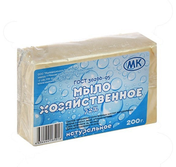 Московская мыловаренная компания мыло хозяйственное 72% 200г