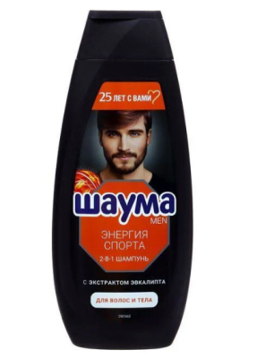 Schauma шампунь мужской энергия спорта 2 в1 360 мл
