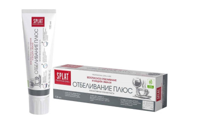 Splat паста зубная Отбеливание Плюс Professional 100мл