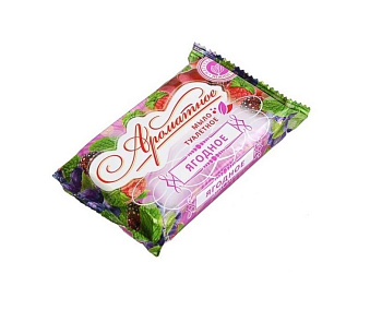 Московская мыловаренная компания туалетное мыло Ароматное ягодное 100г