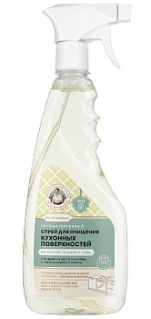 РБА Сибирская травница для хозяюшек спрей для очищения кухонных поверхностей на основе пищевой соды 450 мл