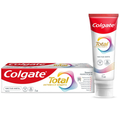 Colgate зубная паста чистая мята 75 мл Уценка