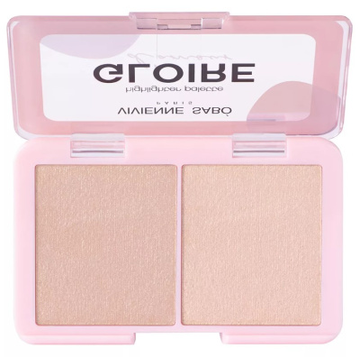 Vivienne Sabo палетка хайлайтеров мини Gloire d'amour 02 Персиковый