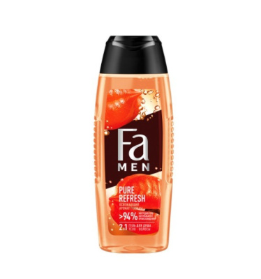 Fa Men гель для душа мужской Pure Refresh с ароматом гуараны 250мл