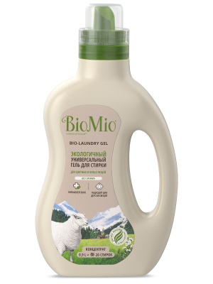 BioMio универсальный гель для стирки Bio--Laundry Gel Colors&Whites 900 мл