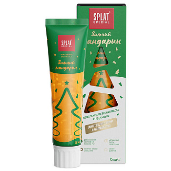 Splat special зубная паста зимний мандарин 75 мл