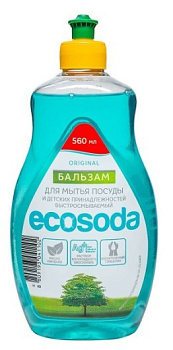Mama Lemon бальзам для мытья посуды Ecosoda 560мл