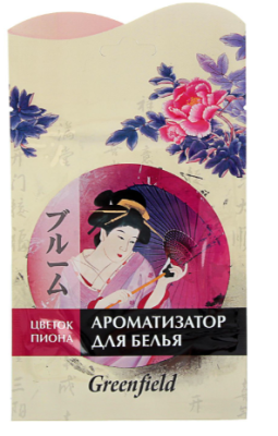 Greenfield ароматизатор для белья японская серия Цветок пиона