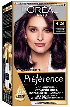 L'oreal Preference краска для волос 4.26 благородный сливовый