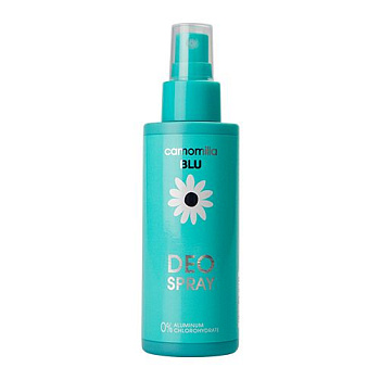 Camomilla Blu дезодорант спрей для чувствительной кожи deo fresh action 100 мл