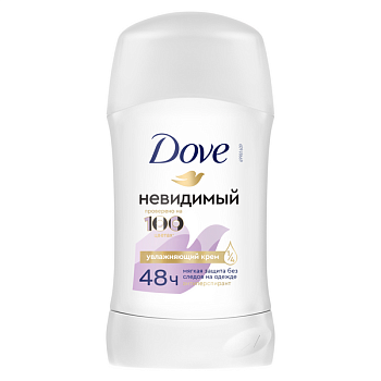 Dove дезодорант стик невидимый 40 мл