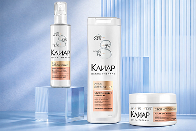 Комплексный уход за волосами от бренда Клиар