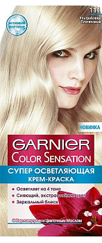 Краска для волос GARNIER Color Sensational № 111 УльтраБлонд Платиновый
