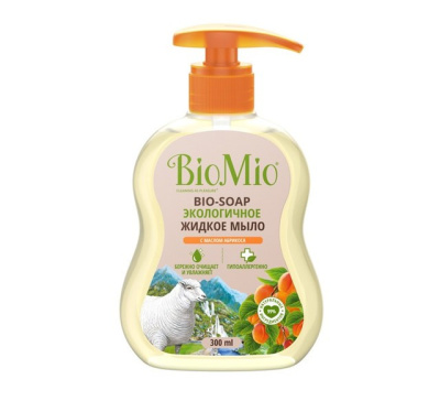 BioMio мыло жидкое Bio-Soap с маслом абрикоса 300мл