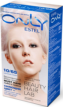 ESTEL ONLY Стойкая краска-гель для волос 10/65 Светлый блондин фиолетово-красный