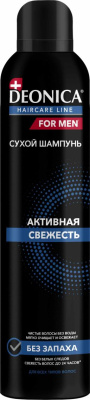Deonica for men сухой шампунь активная свежесть 250 мл Уценка