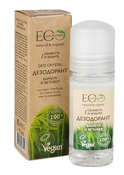 EO Laboratorie дезодорант для тела бамбук и ветивер серия deo crystal 50 мл