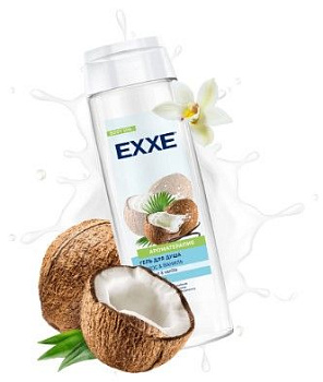 EXXE гель для душа кокос и ваниль 400 мл