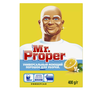 Mr Proper моющий порошок лимон 400 г