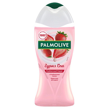 Palmolive гель для душа гурмэ spa клубничный смузи 250 мл