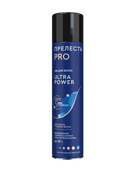 Прелесть Pro лак для волос Ultra Power 300мл