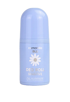 Camomilla Blu ультрамягкий дезодорант без спирта deo roll sensetive 50 мл