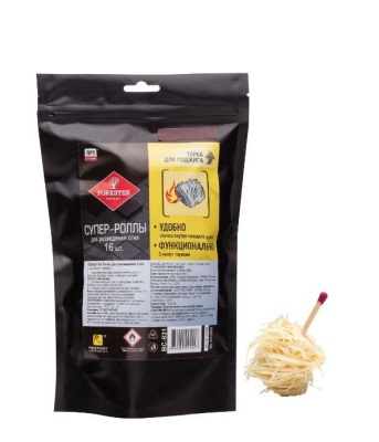 Forester супер роллы набор для разведения огня 16 шт