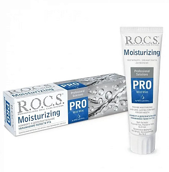 ROCS Pro зубная паста Moisturizing увлажняющая 135г