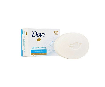 Dove крем мыло cream bar нежное отшелуш 90 гр