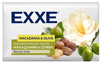EXXE косметическое мыло макадамия и олива  90 г