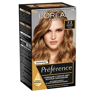 L'oreal Preference краска для волос 7.3 флорида марсель