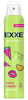 Exxe женский дезодорант свежесть и нежность fruit kiss 200 мл xl размер