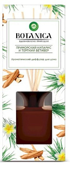 AIR WICK ароматический диффузор botanica с деревян  палочками приморский кипарис 80мл