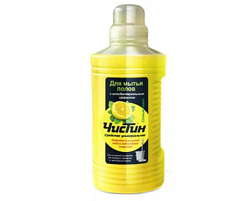 Чистин средство для мытья пола сочный лимон 1 л