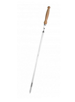 Союзгриль шампур с деревянной ручкой 65см