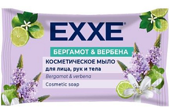 EXXE косметическое мыло бергамот и вербена флоу пак 75 гр