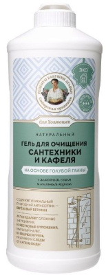 РБА  Сибирская травница  для хозяюшек гель для сантехники и кафеля на основе голубой глины натуральный 500 мл
