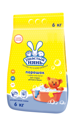 Ушастый Нянь стиральный порошок детский 6 кг