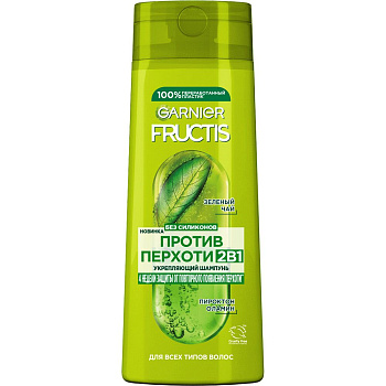 Fructis шампунь 2 в1 против перхости 250 мл