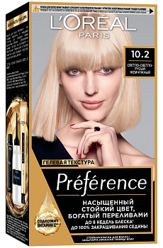 L`oreal Preference Feria 102 сверкающие переливы