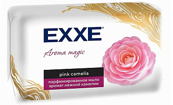 EXXE мыло парфюмированное aroma magic аромат нежной камелии 140г