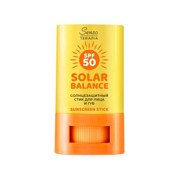 SensoTerapia solar balance солнцезащитный стик для лица и губ 15 гр
