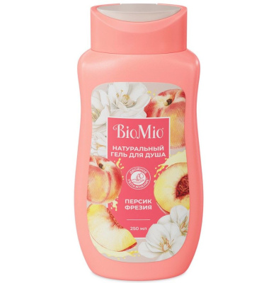 BioMio натуральный гель для душа с маслом персика 250 мл