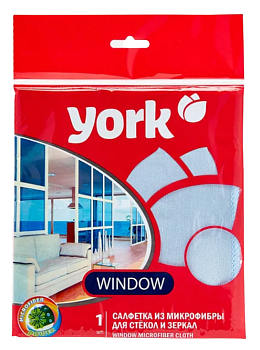 York салфетка из микрофибры для окон