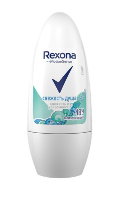 Rexona антиперспирант-дезодорант шариковый Свежесть Душа 50мл