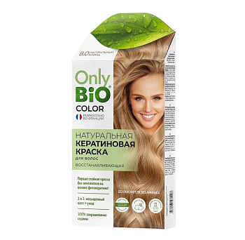 Only Bio Color краска для волос тон 8.0 Натуральный блонд