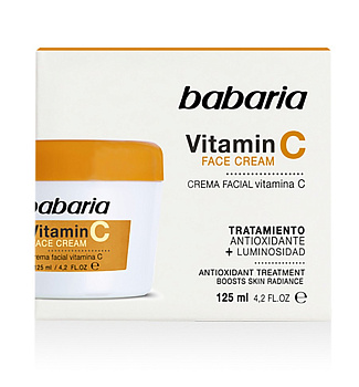 BABARIA тонизирующий крем для лица с витамином C 50 мл