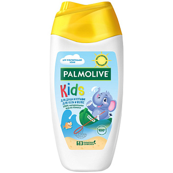 Palmolive kids гель для душа и купания кокос для детей от 3 лет 250 мл
