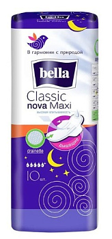 Bella прокладки classic nova maxi 10шт NEW